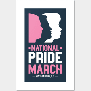 National Pride March Washington | LGBT | Political Trending Posters and Art